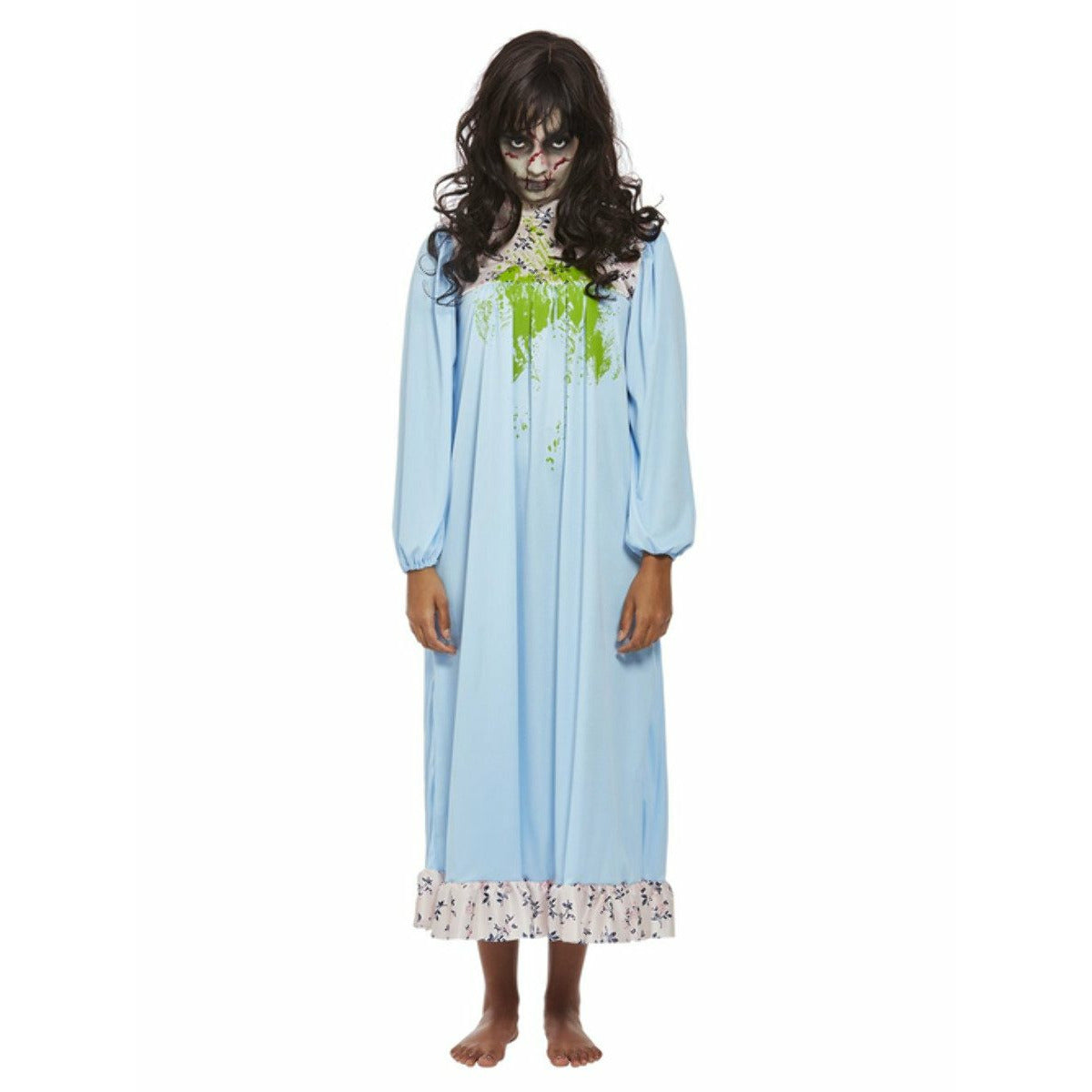 Possessed girl costume blue