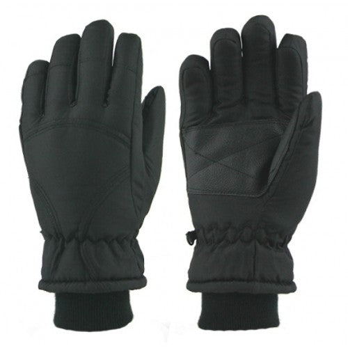 TASLON SKI GLOVE - BLACK ONLY