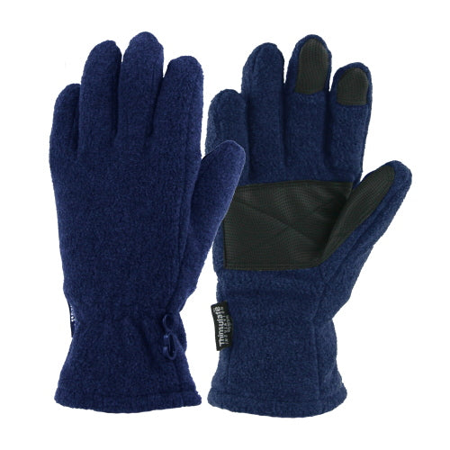 MICROFLEECE GLOVE - NAVY
