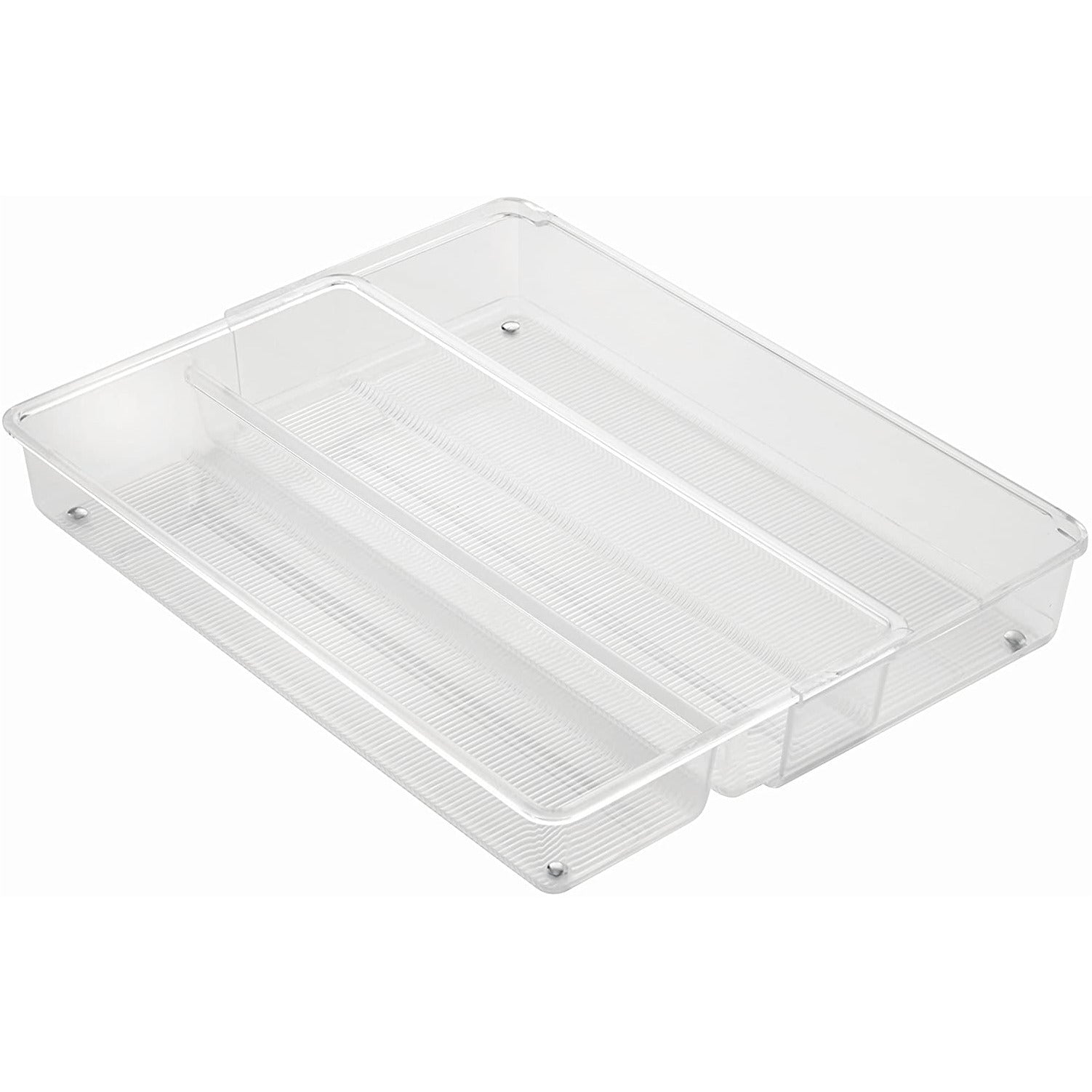 Expandable Drawer Organizer 8" x 15" x 2.5" Clear