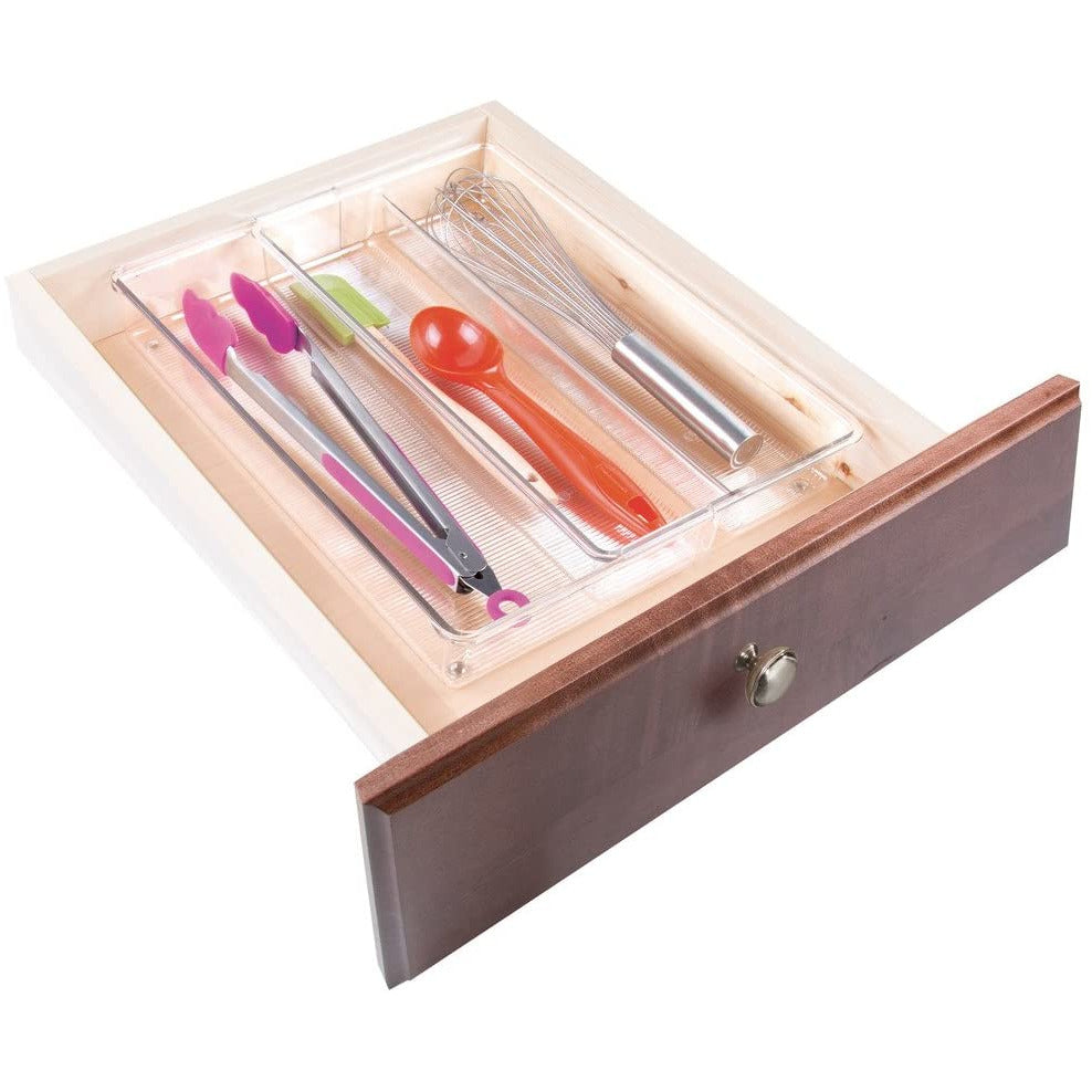 Expandable Drawer Organizer 8" x 15" x 2.5" Clear
