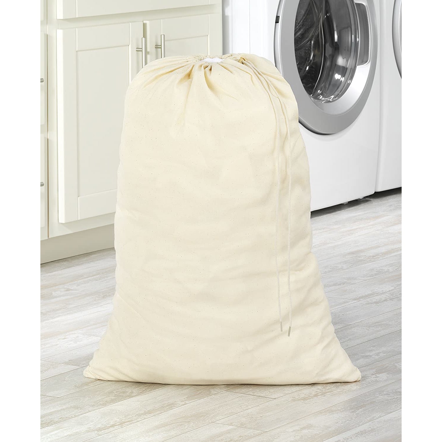 Natural Cotton Laundry Bag