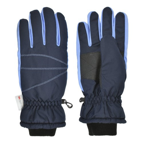 TASLON SKI GLOVE -BLUE