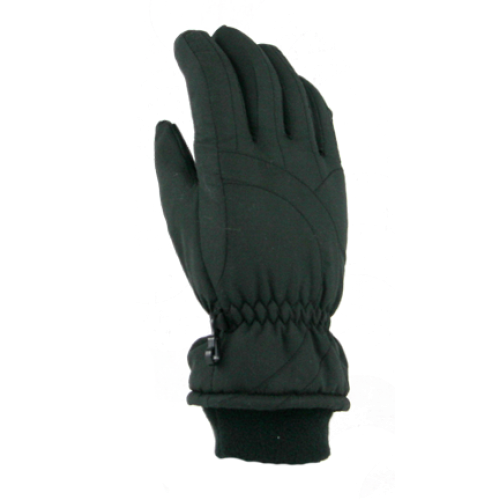 Microfiber Ski Glove Black