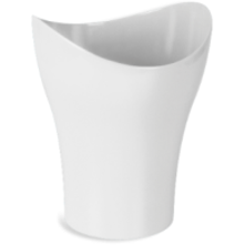 CURVINO WASTE CAN WHITE