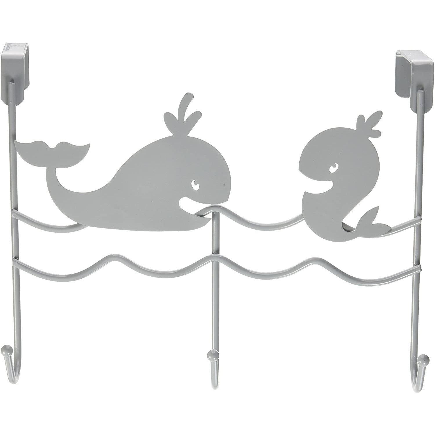 High Rise Whales Over The Door Hooks