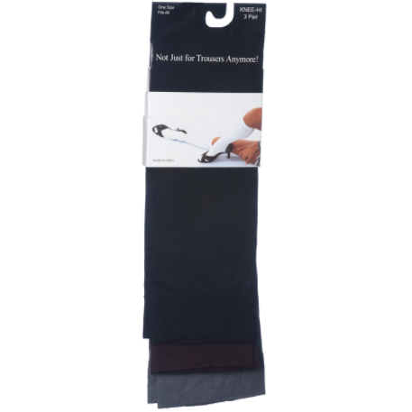 Women's 3 Pair Pack Trouser Socks