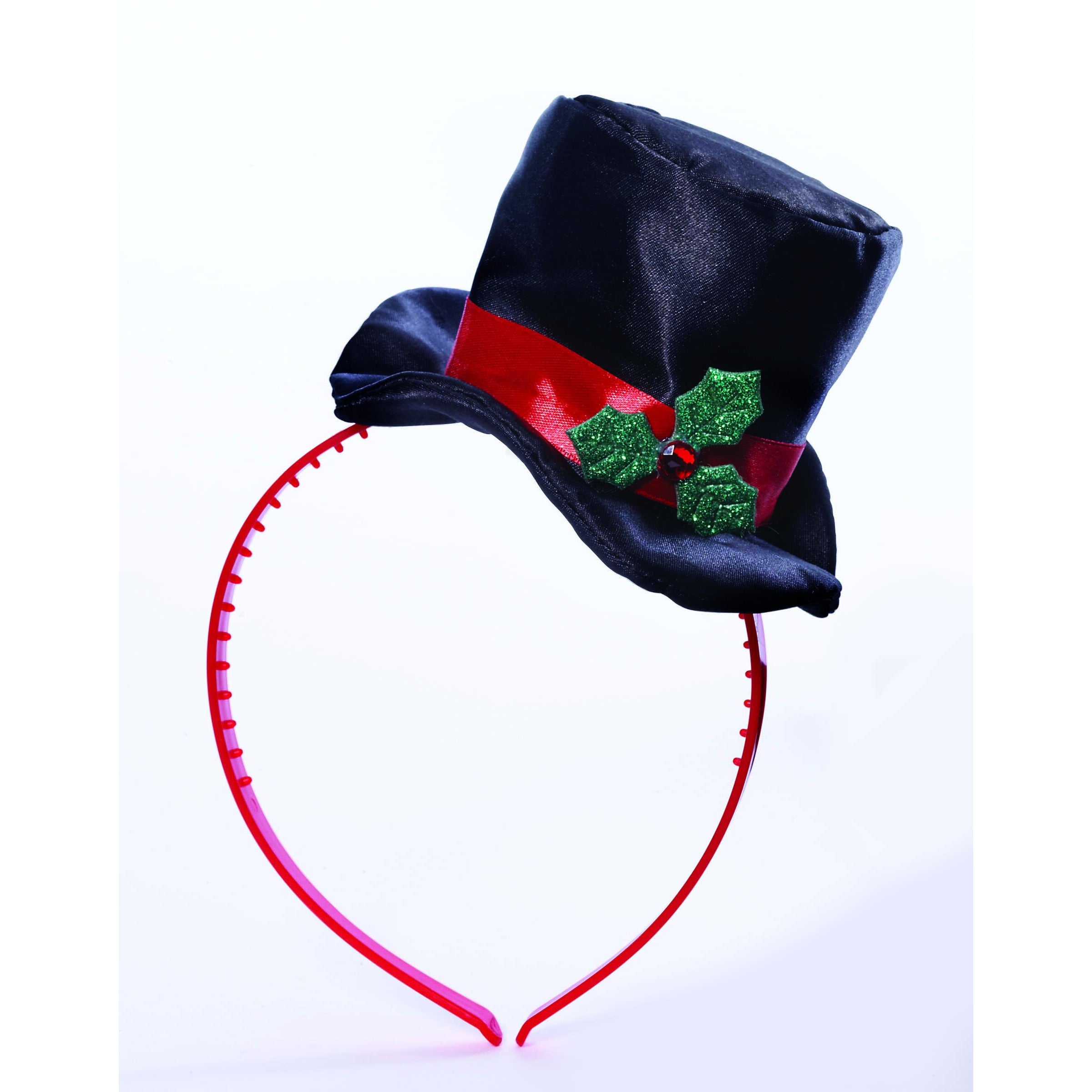 MINI-TOP HAT W/MISTLETO