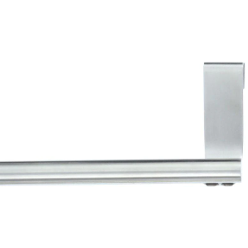OVER THE CABINET BATH TOWEL BAR BRUSHED SS
