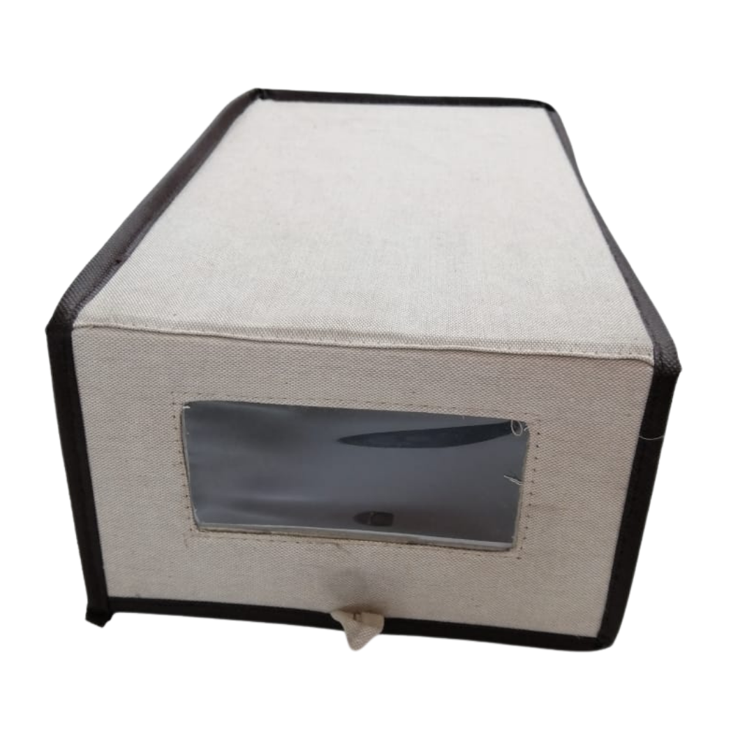 Drop Front Shoe Box