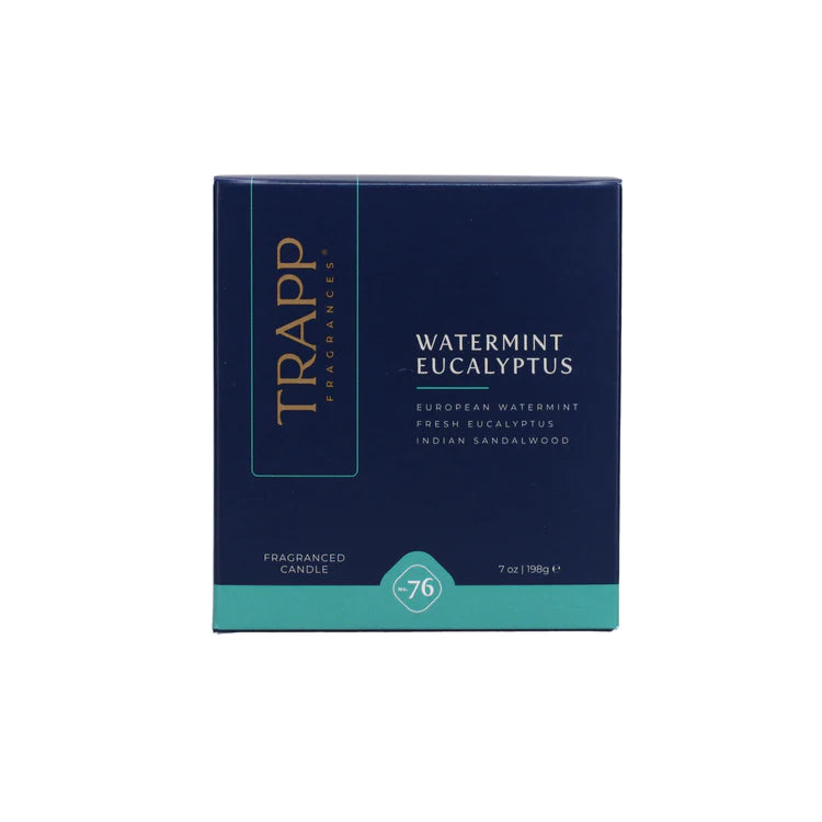 No. 76 Watermint Eucalyptus 7 oz. Candle in Signature Box
