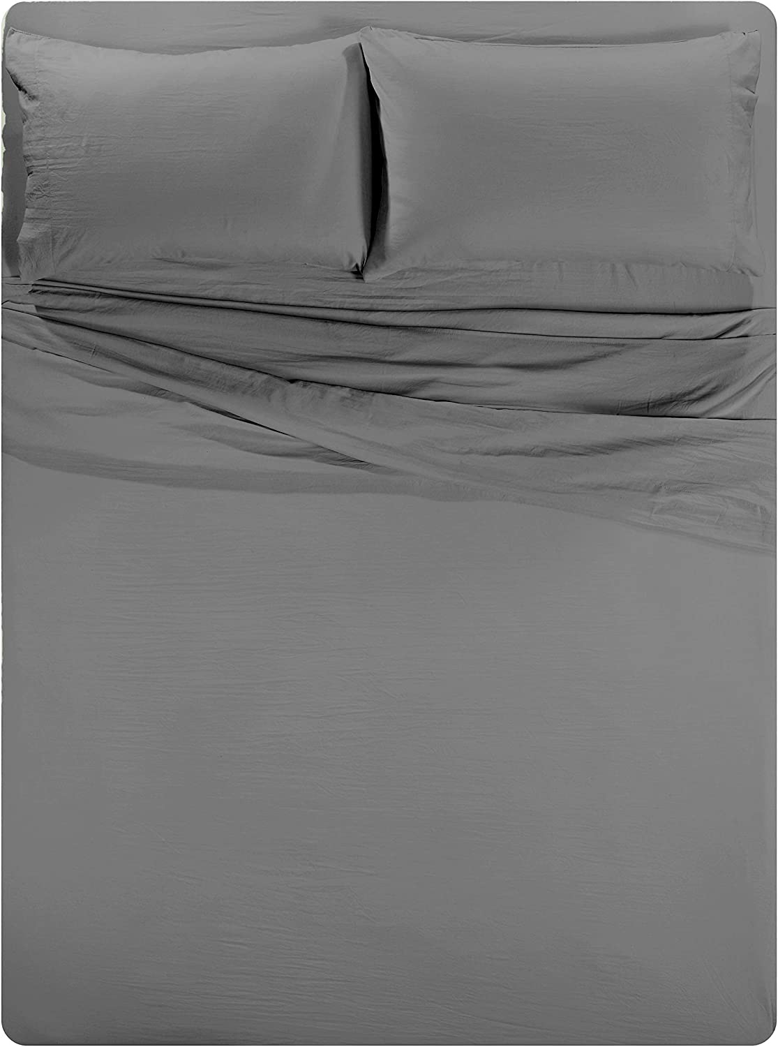 PH Solid Sheet Set Grey Full