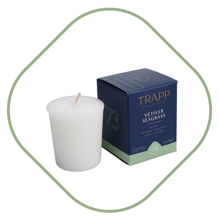 No. 73 Vetiver Seagrass 2 oz. Votive Candle