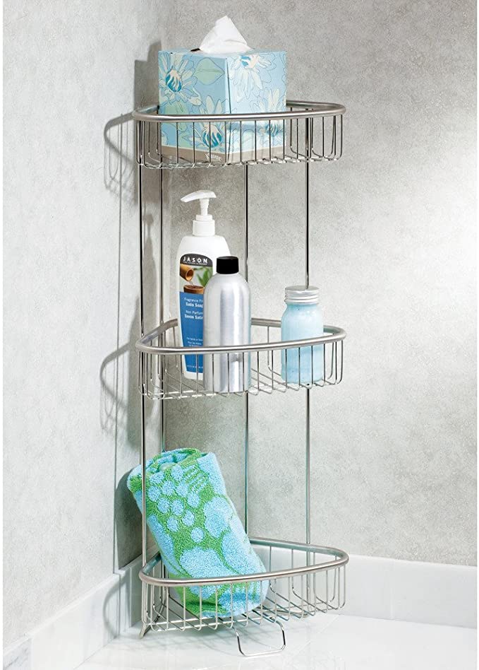 3 - Tier Shelf Brushed SS