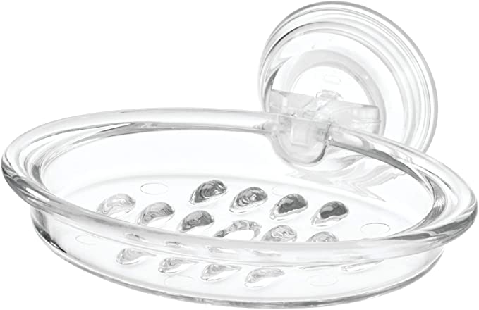 Power Lock Soap Holder Clear