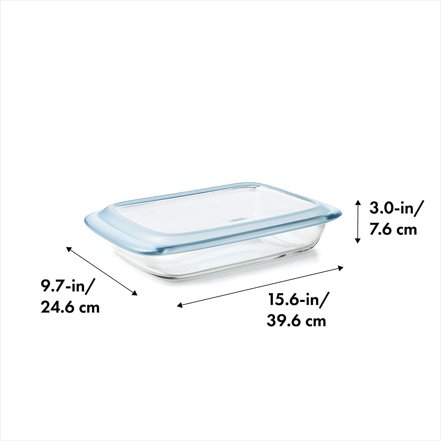 OXO GG GLASS 3 QT BAKING DISH WITH LID
