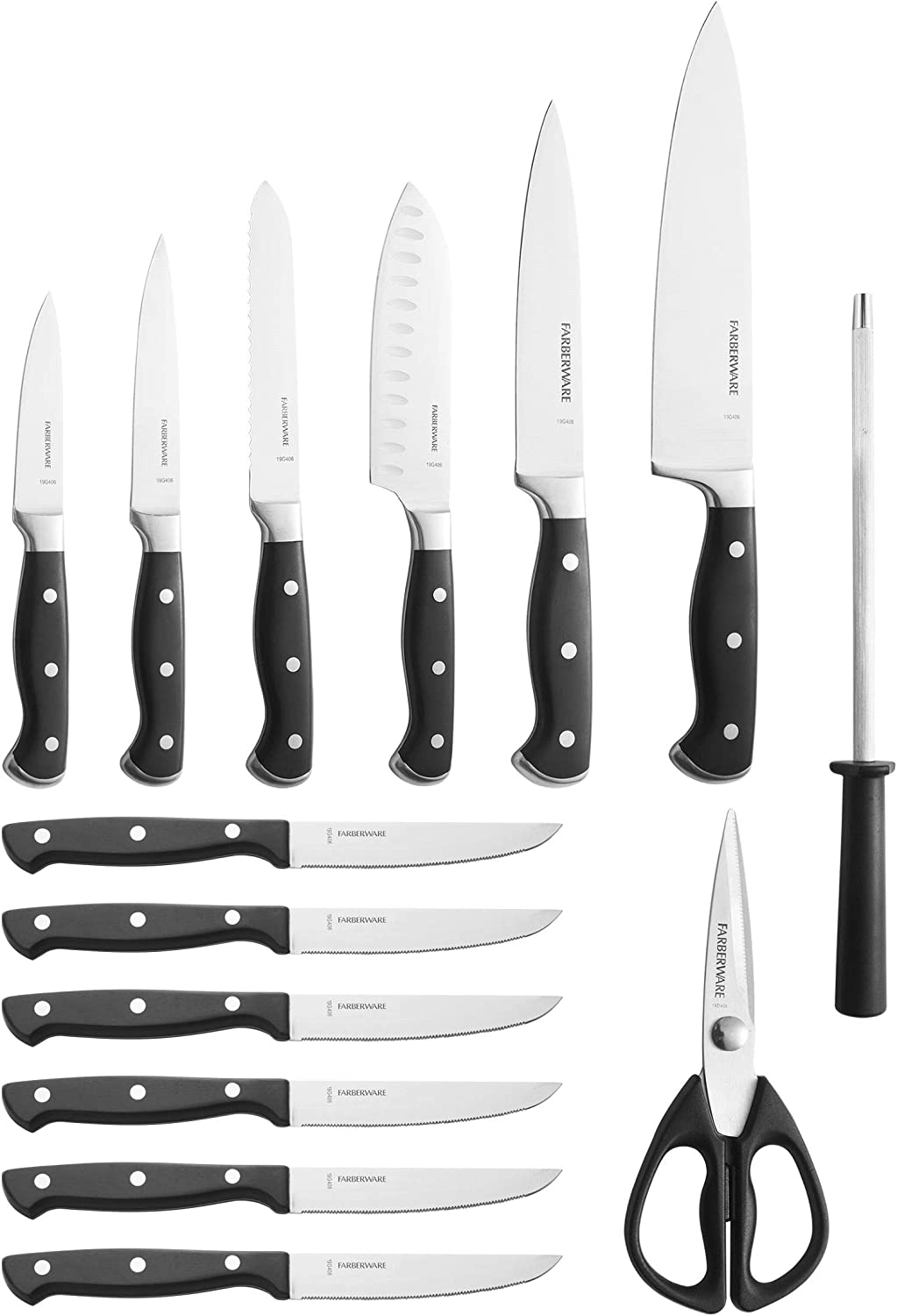 15 Piece Forged Triple-Riveted Cutlery Set