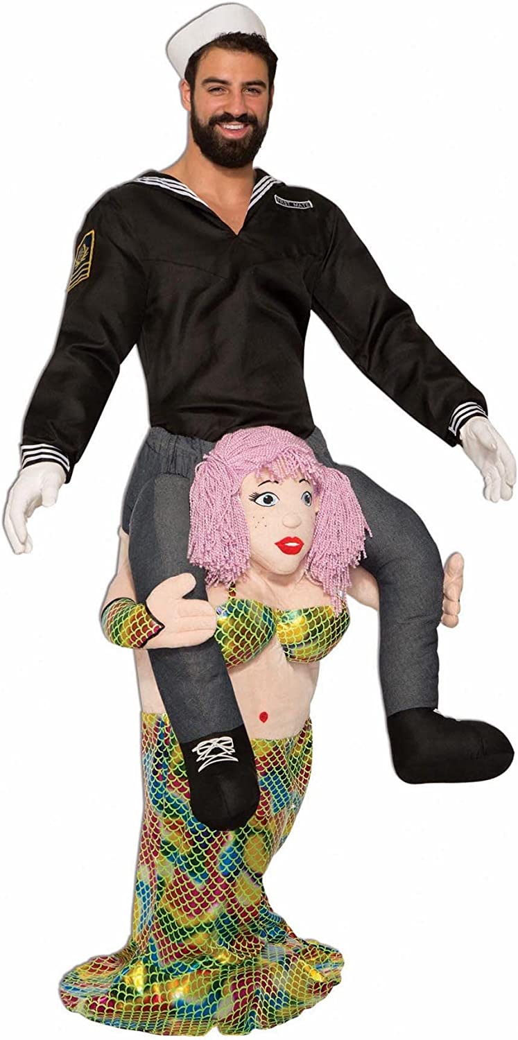 Ride a Mermaid Inflatable Costume