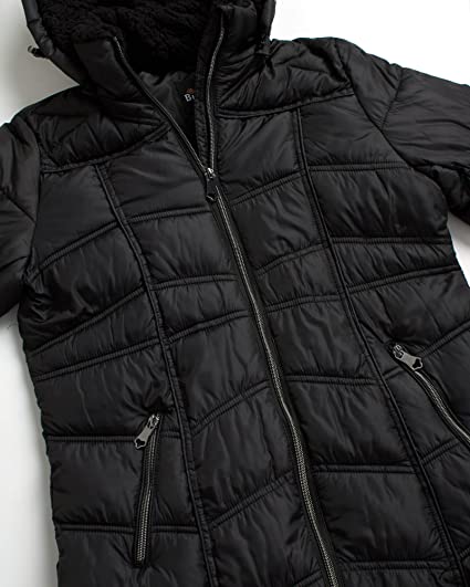 Down Blend Jacket W Woobie T Black