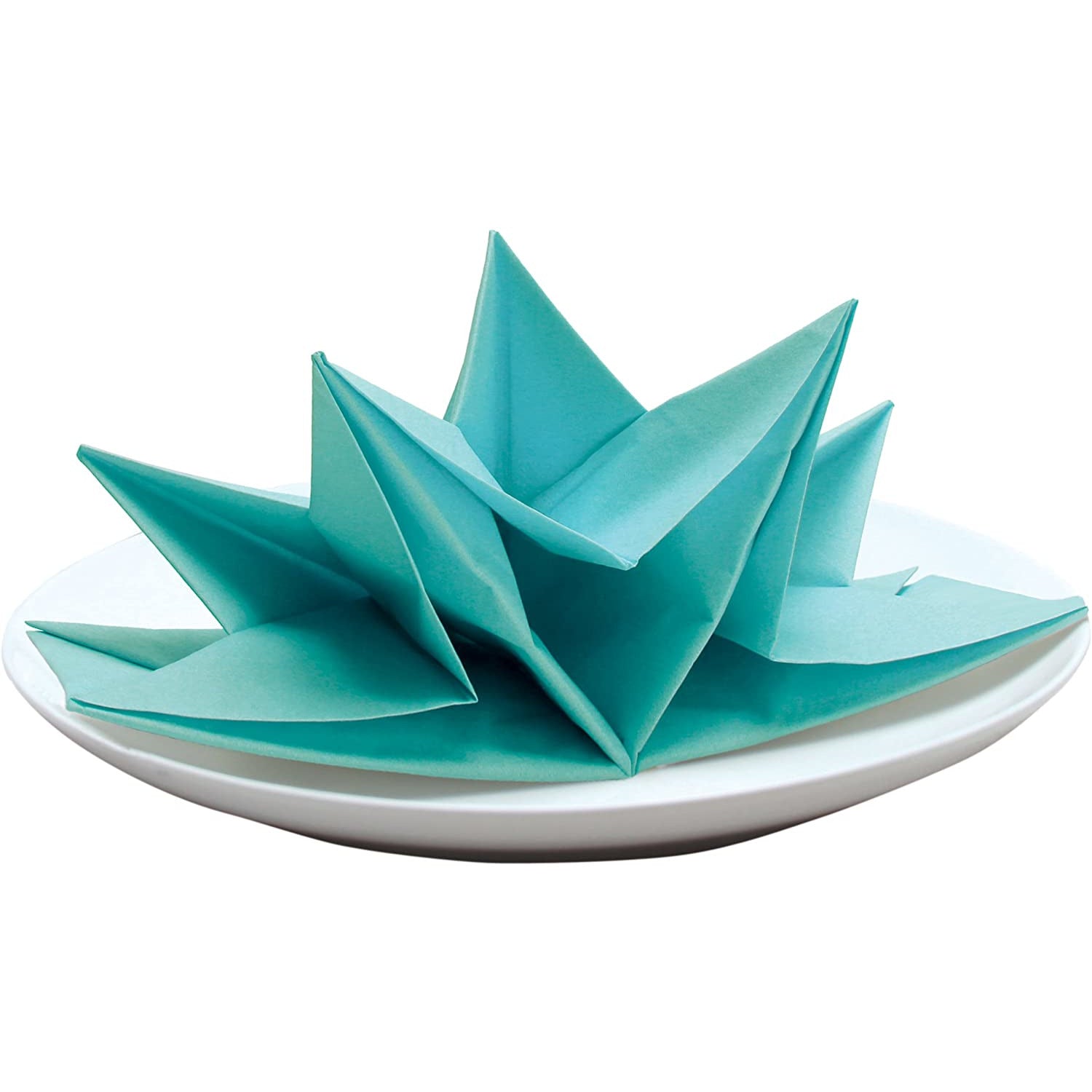 FANCY FOLD NAPKINS BLUE