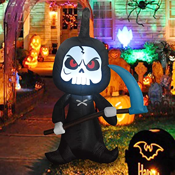 6 FT Height Inflatable Grim Reaper
