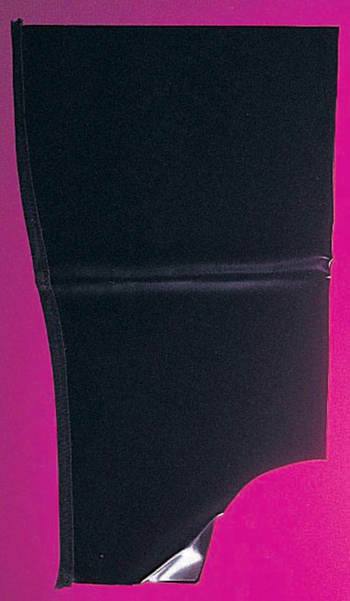 PLSTC REGULAR BOOTTOP BLK