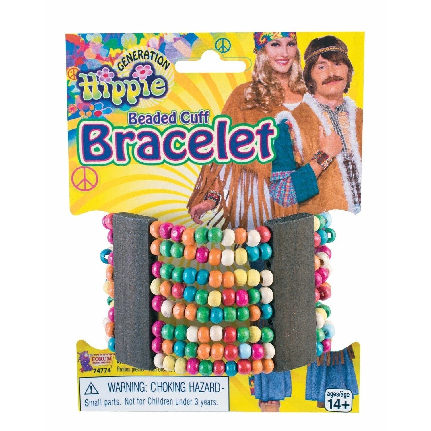 Hippie Beaded cuff Bracelet