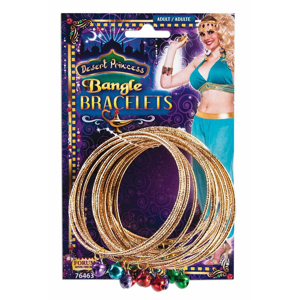 Desert prin bell bangle bracelet