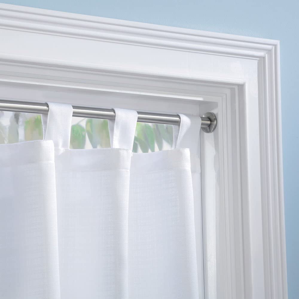 Brushed SS Forma Curtain Tension Rod 52-90""