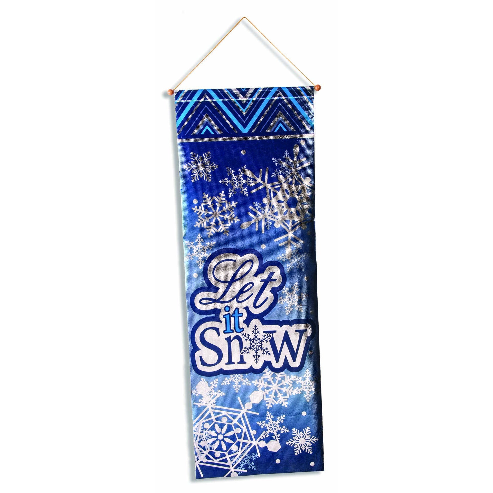 LET IT SNOW BANNER