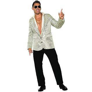 Disco sequin blazer Silver standard