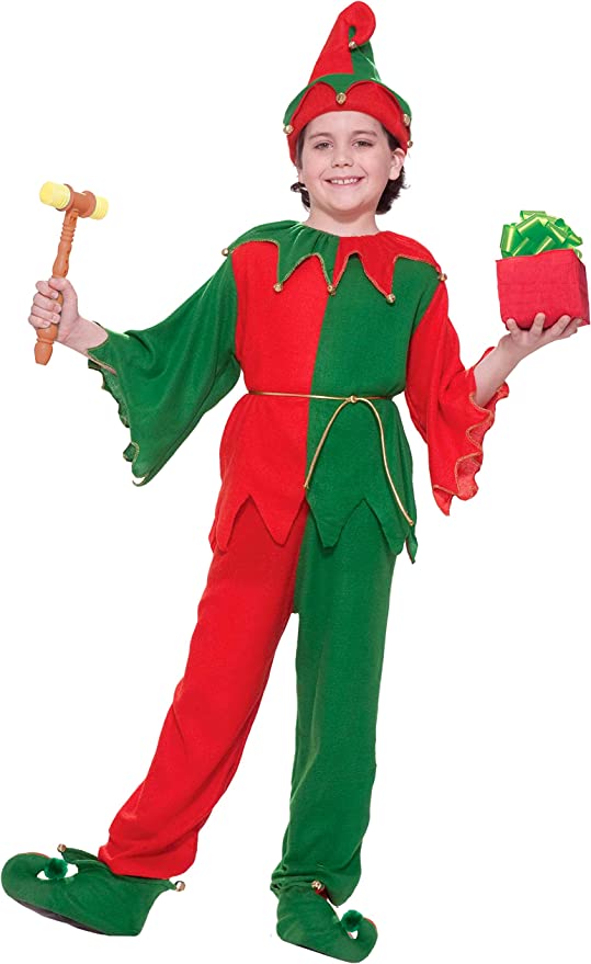 SANTAS ELF UNISEX CHILD COSTUME