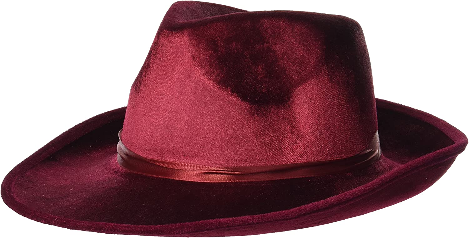 Deluxe Fedora Burgundy