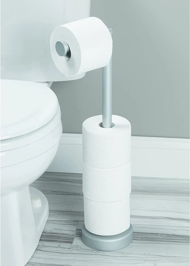 Metro Ultra Toilet Paper Holder Plus Silver