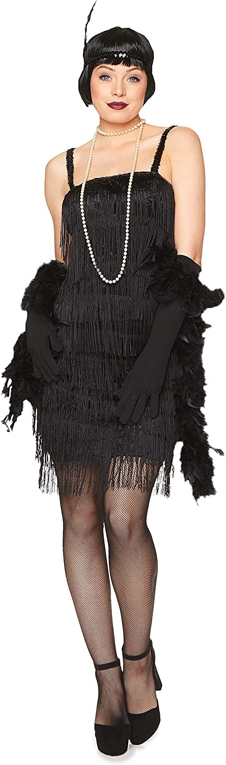Black Flapper Dress