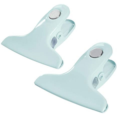 Mint Blue Magnetic Clips Set of 2
