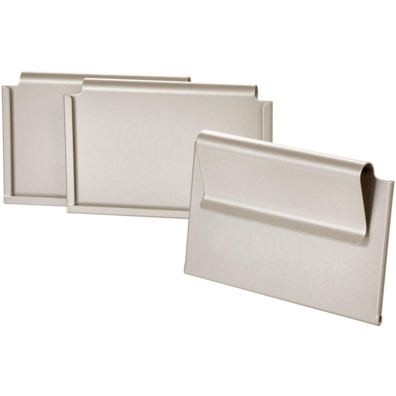 Bin Clip Label Holders Set of 3 Satin