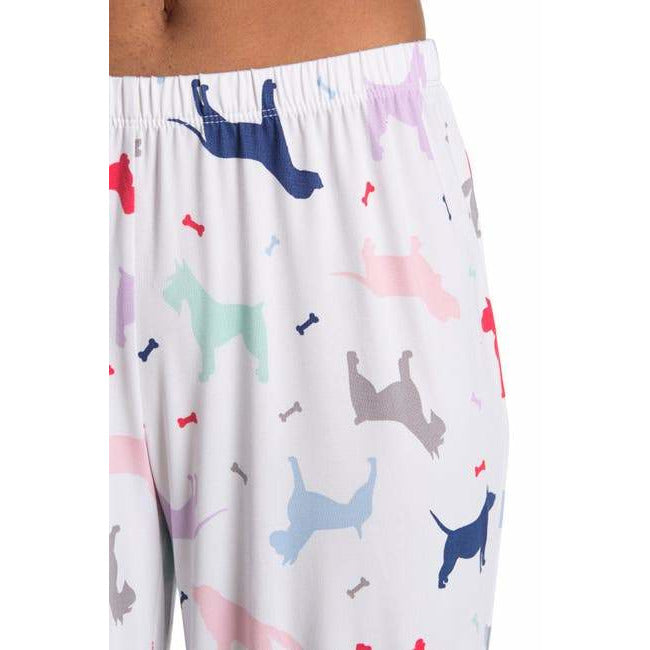 Printed Sleepover 2-Piece Pajama Set