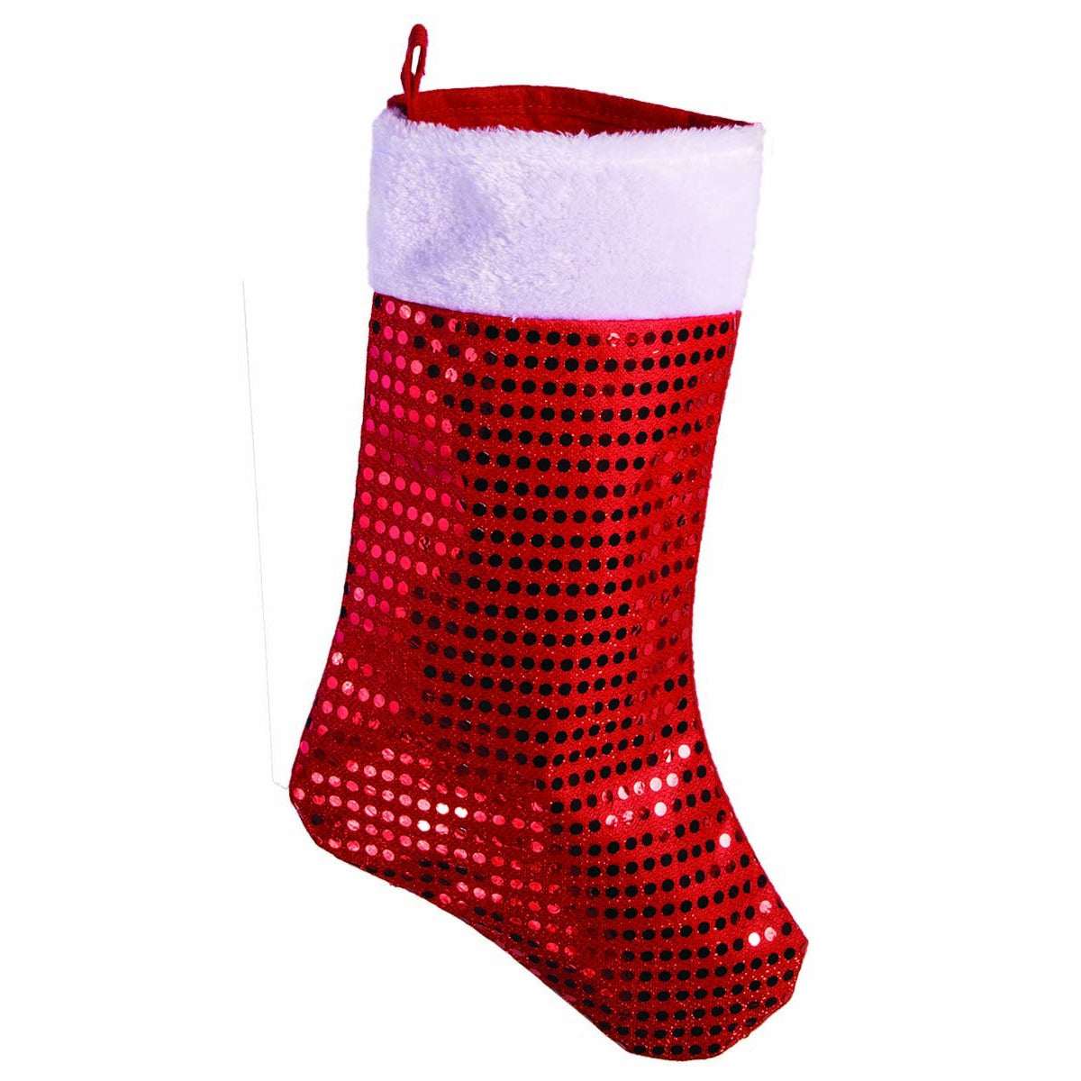 FOIL DOT RED STOCKING