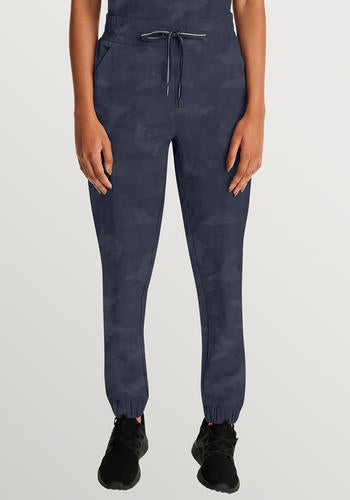 Flat Front Pewter Tate Jogger