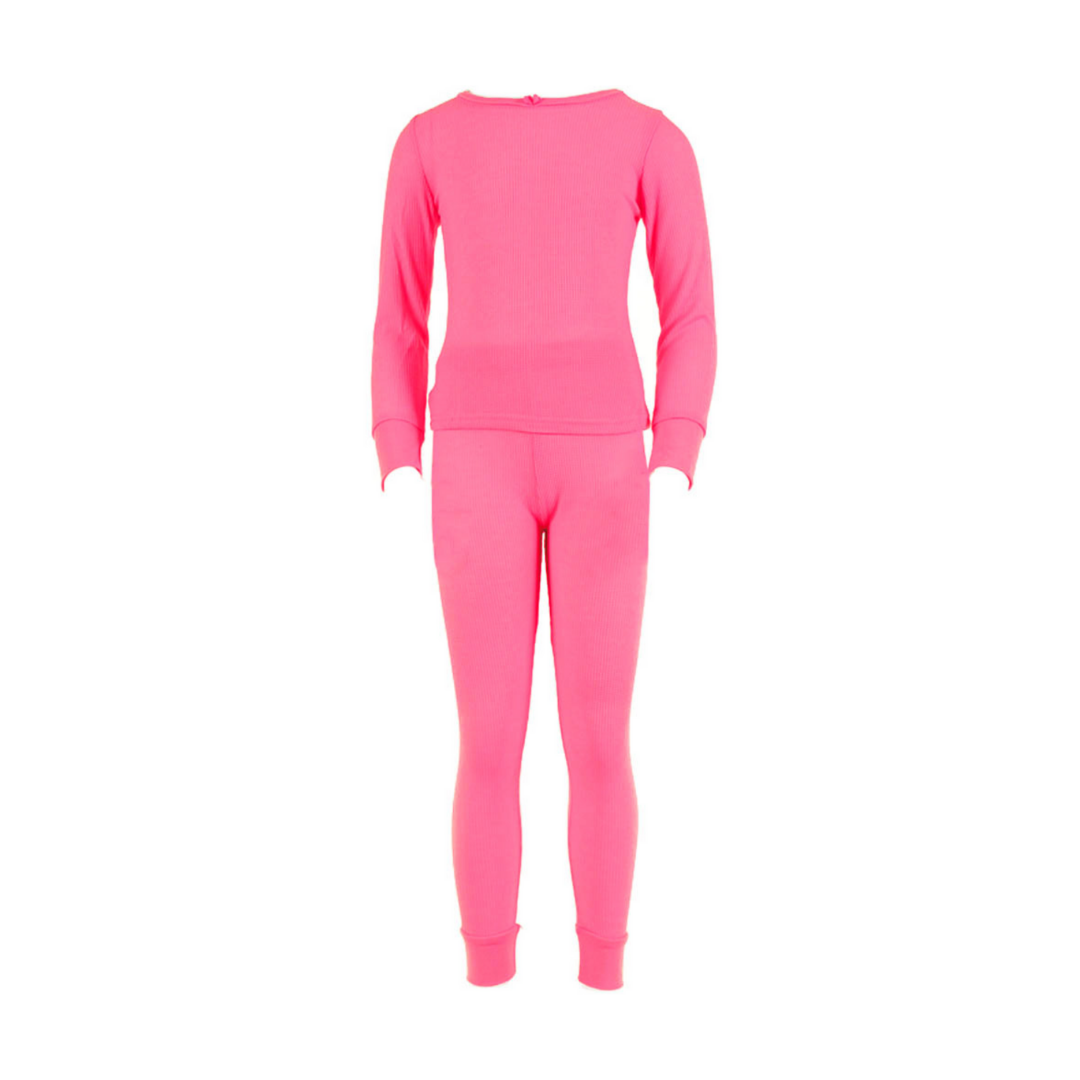 Girls Thermal 2 pc set Pink