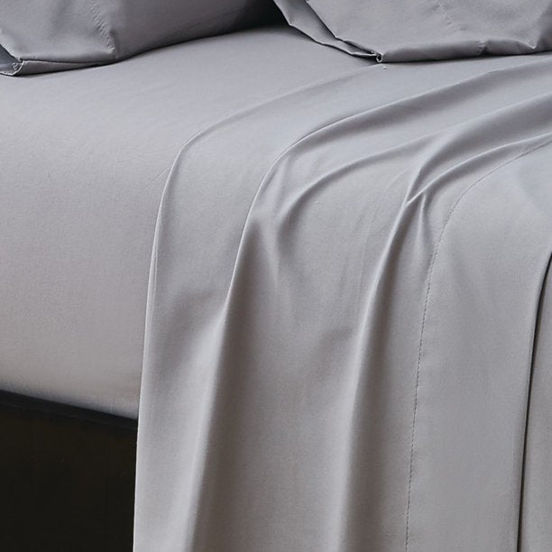 London Loft Leather Path 4PC Sheet Grey