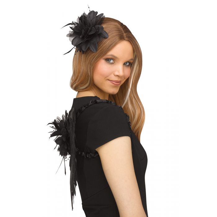 Fantasy Feather Wing Black