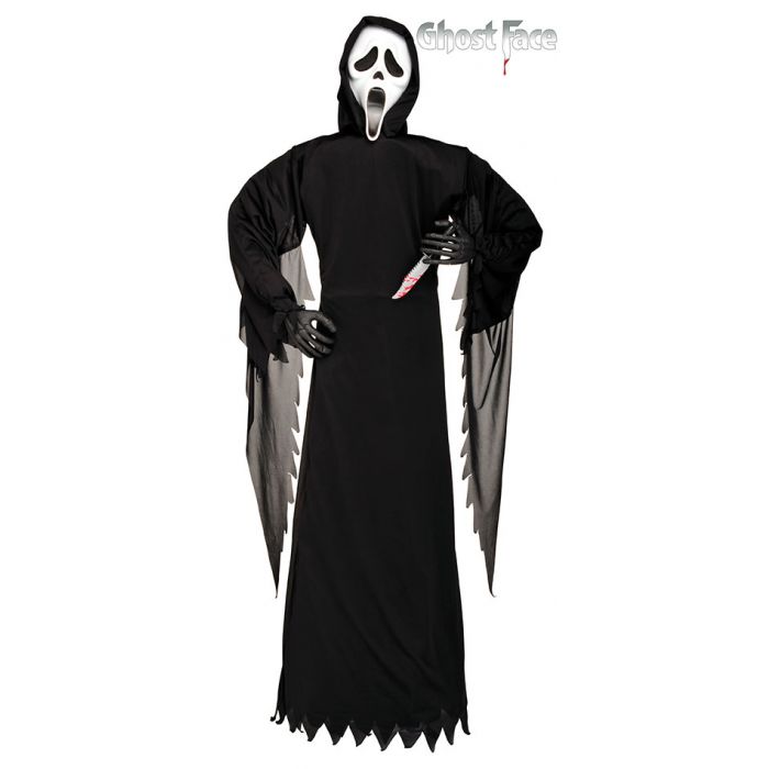 6' Ghost Face Figure with Knife