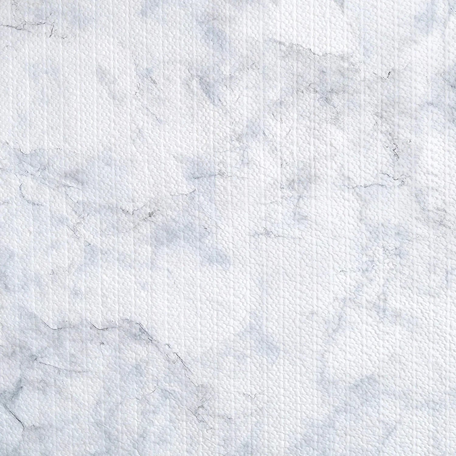 Grip Prints White Marble 18 in. x 8 ft.