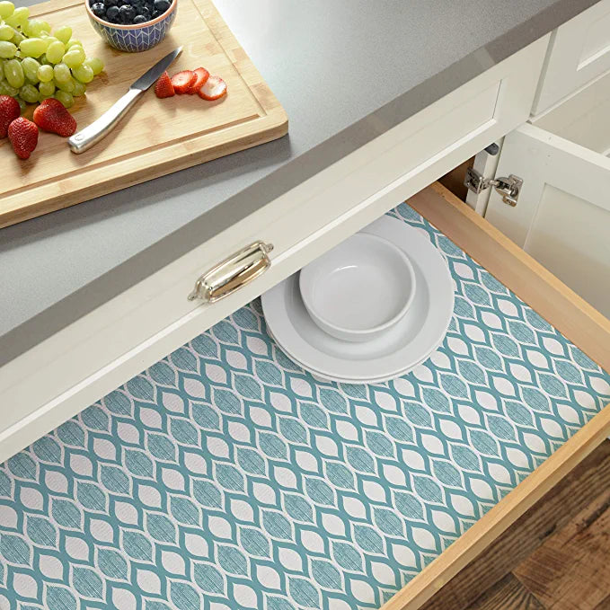 Grip Prints Savoy Blue 18 in. x 8 ft