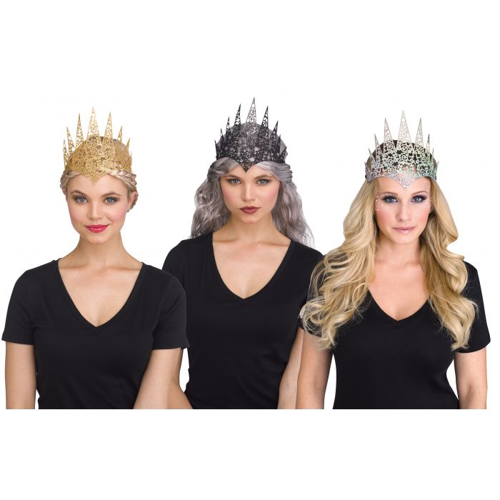 FLEXIBLE GLITTER CROWN