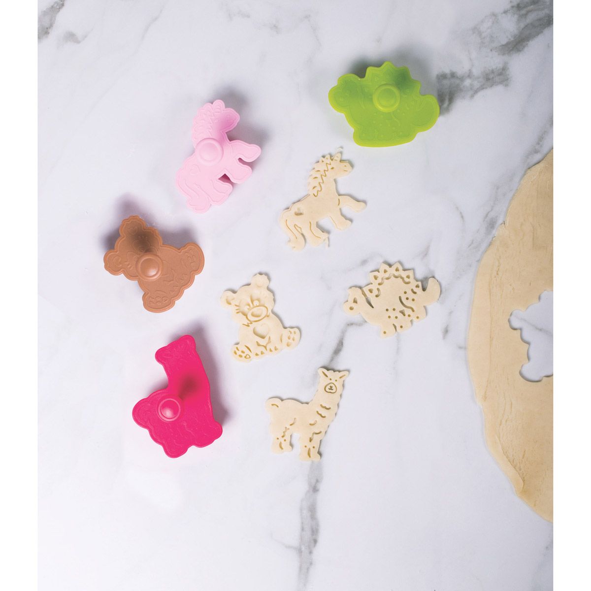 Animal cookie cutter set