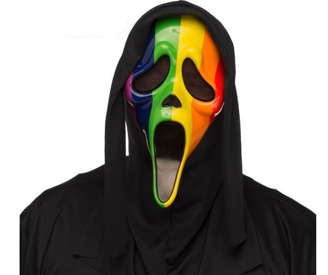Pride Ghost Face Mask