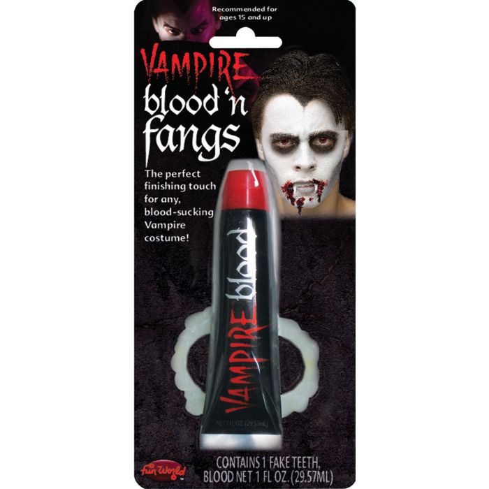 SANGRE Y COLMILLOS DE VAMPIRO